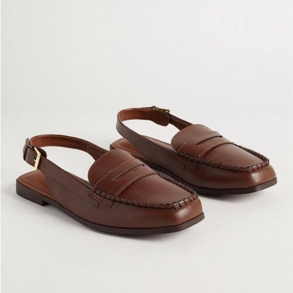 NEW Torrid Cognac Slingback Loafer - Picture 5 of 10